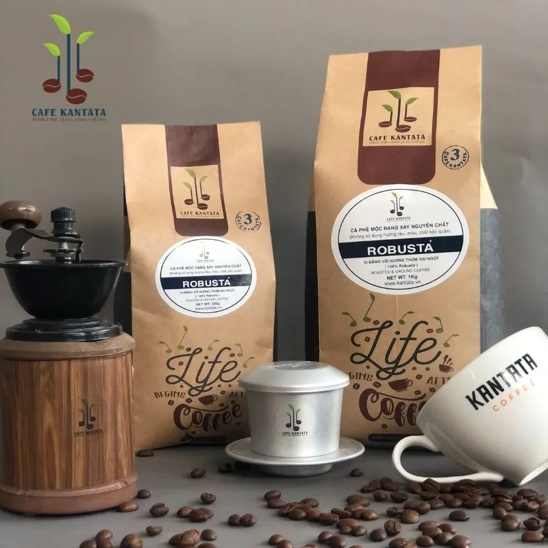 Sản phẩm Robusta chat luong cao kantata — Công Ty Cổ Phần Cafe Kantata — MST 0108025345
