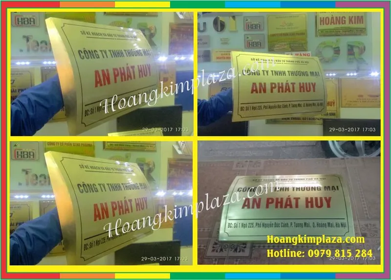 Sản phẩm biencongty 1 — Công Ty TNHH Mỹ Thuật Hoàng Kim Việt Nam — MST 0108025426