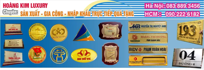 Sản phẩm hoang kim luxury — Công Ty TNHH Mỹ Thuật Hoàng Kim Việt Nam — MST 0108025426