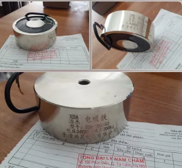 Sản phẩm Nam cham dien 200kg 24v.PNG — Công Ty TNHH GMT VINA — MST 0108032991