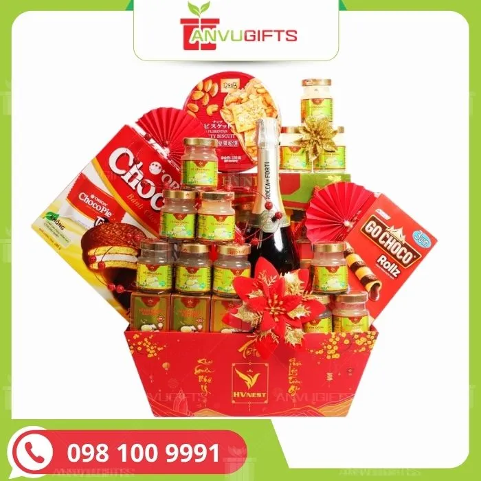Sản phẩm qua tang yen xao dip tet anvugift 1 — An Vũ Gift - Công Ty Cổ Phần Đầu Tư Thương Mại Và Dịch Vụ An Vũ — MST 0108036026