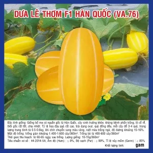 Sản phẩm dua le thom f1 han quoc va.76 — Công Ty TNHH Nghiên Cứu Phát Triển Nông Nghiệp Việt Nam — MST 0108045662