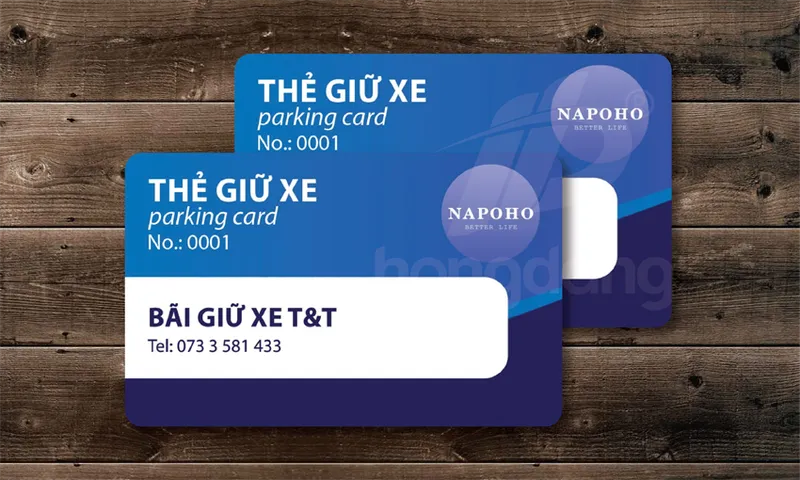 Sản phẩm ve gui xe 2 01 — Công Ty TNHH Thương Mại, In Thiết Kế Bắc Việt — MST 0108073243