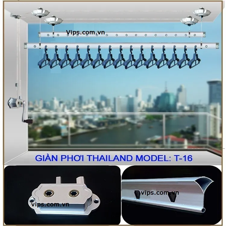 Sản phẩm gian phoi thai lan model t16 — Công Ty TNHH Sản Xuất & Thương Mại Gia Dụng VIP — MST 0108083731