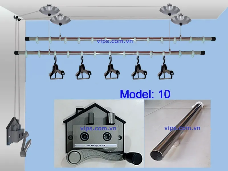 Sản phẩm gian phoi thong minh model 10 — Công Ty TNHH Sản Xuất & Thương Mại Gia Dụng VIP — MST 0108083731
