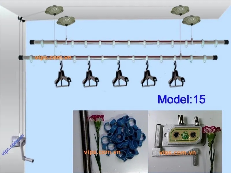 Sản phẩm gian phoi thong minh model 15 — Công Ty TNHH Sản Xuất & Thương Mại Gia Dụng VIP — MST 0108083731