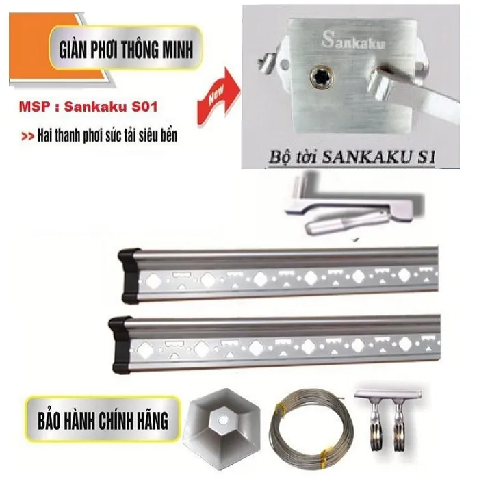 Sản phẩm gian phoi thong minh sankaku s01 — Công Ty TNHH Sản Xuất & Thương Mại Gia Dụng VIP — MST 0108083731