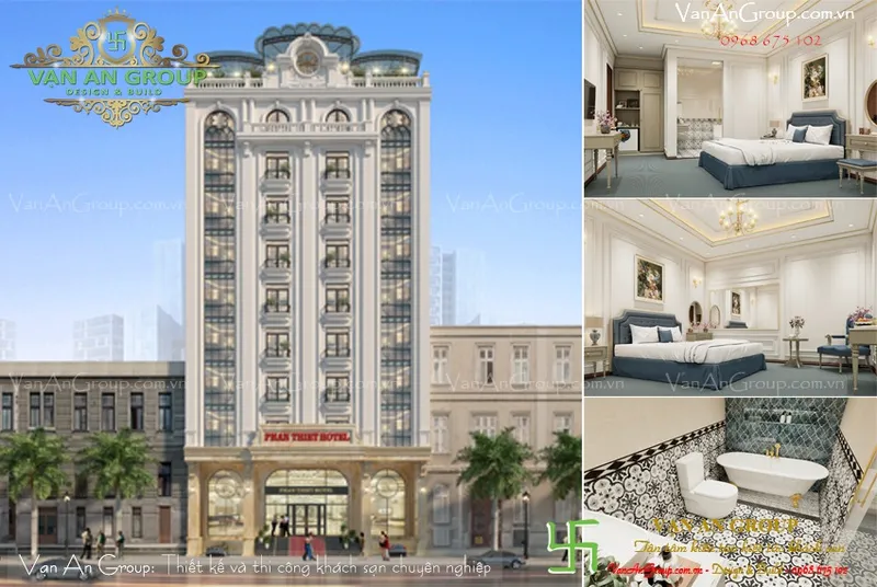 Sản phẩm thiet ke khach san 3 sao dep van an group 00282213519052022 — Công Ty Cổ Phần Tập Đoàn Kiến Trúc Và Xây Dựng Vạn An — MST 0108091002