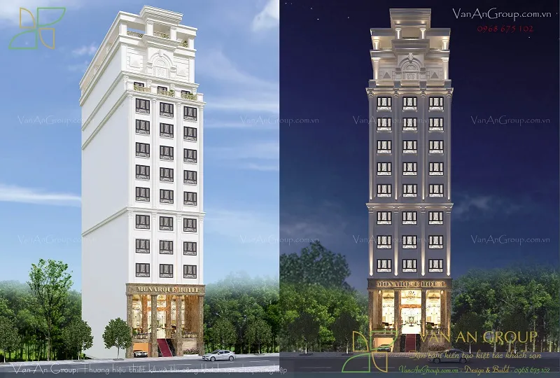 Sản phẩm Lap du an dau tu va tu van thiet ke khach san 4 sao Monarque Hotel Da Nang — Công Ty Cổ Phần Tập Đoàn Kiến Trúc Và Xây Dựng Vạn An — MST 0108091002