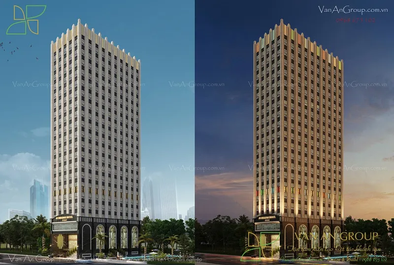Sản phẩm Lap du an dau tu va tu van thiet ke khach san AI QUAMAR Hotel — Công Ty Cổ Phần Tập Đoàn Kiến Trúc Và Xây Dựng Vạn An — MST 0108091002