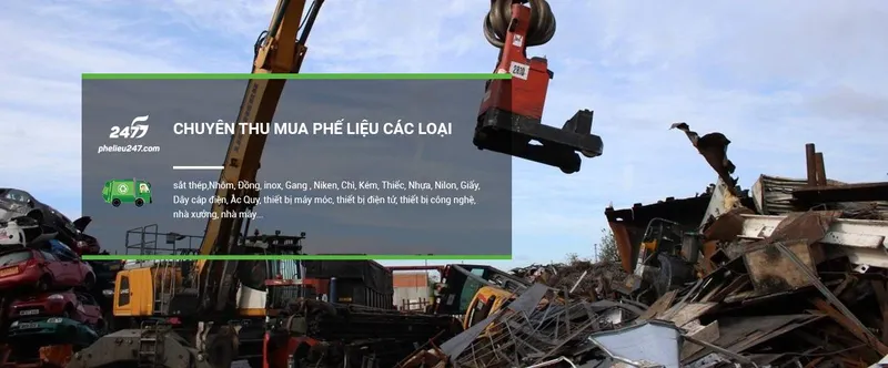 Sản phẩm slide phe lieu vie7 — Công Ty Cổ Phần Mua Bán Phế Liệu 247 — MST 0108109683