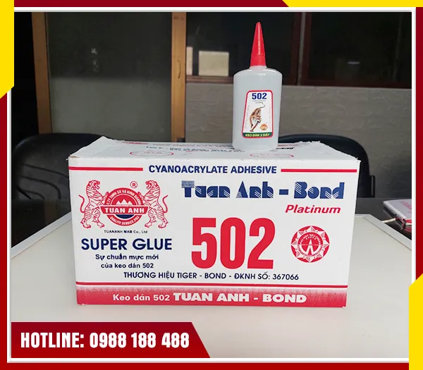 Sản phẩm keo 502 con ho do go — Keo 502 Tuấn Anh - Công Ty TNHH Sản Xuất Và Kinh Doanh Tuấn Anh — MST 0108124314