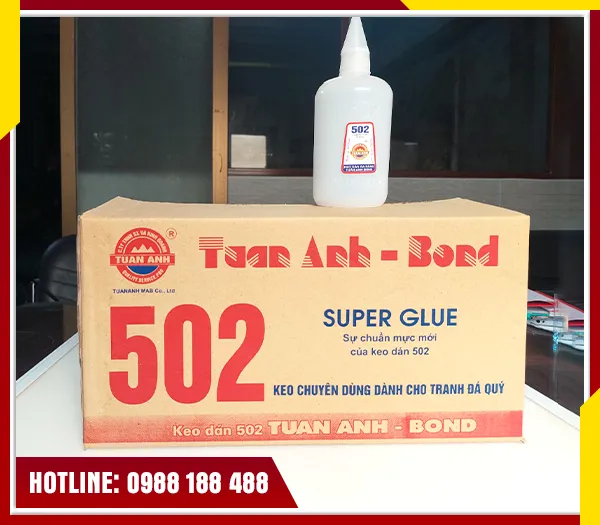 Sản phẩm keo 502 tranh da quy — Keo 502 Tuấn Anh - Công Ty TNHH Sản Xuất Và Kinh Doanh Tuấn Anh — MST 0108124314