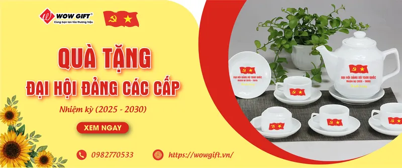 Sản phẩm qua tang dai hoi dang — WOWGIFT - Công Ty Cổ Phần Sản Phẩm Và Dịch Vụ WOW — MST 0108125621