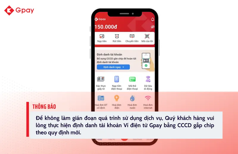 Sản phẩm 14 26 41 2024 10 09 thong bao ekyc vn 1 — Công Ty Cổ Phần Thanh Toán G — MST 0108176464