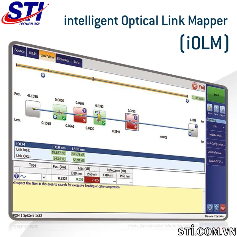 Sản phẩm tinh nang so do tuyen quang thong minh iolm cua exfo — Công Ty TNHH Công Nghệ STI Việt Nam — MST 0108193653