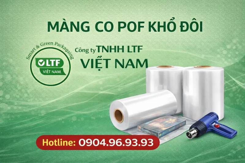 Sản phẩm mang co pof kho doi — Màng Co Nhiệt POF - Công Ty TNHH LTF Việt Nam — MST 0108200540