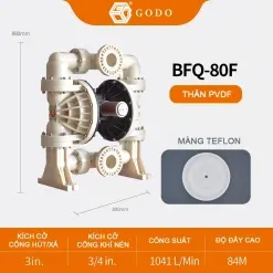 Sản phẩm bom mang khi nen bfq 80 teflon 247x247 — Công Ty TNHH TM GODO — MST 0108201093