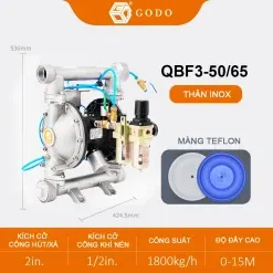 Sản phẩm may bom bot QBF3 50 65 inox 247x247 — Công Ty TNHH TM GODO — MST 0108201093