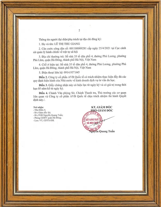 Sản phẩm z6530629963273_2aa075f692a2da5a772dd9263f0e4211_1747059125 — Du Học Và Xuất Khẩu Lao Động AVB - Công Ty Cổ Phần AVB Quốc Tế — MST 0108206366