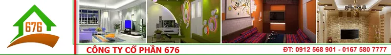 Logo Phào Thạch Cao 676 - Công Ty Cổ Phần 676
