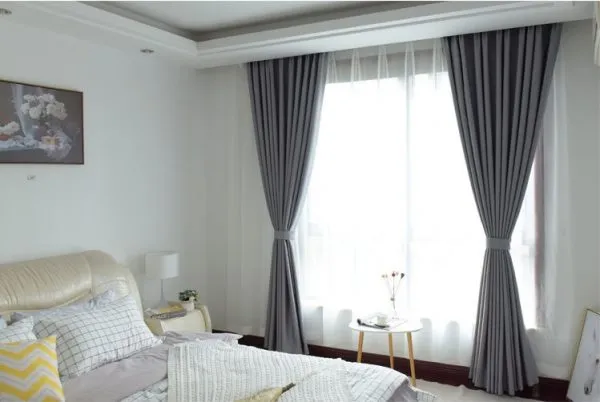 Sản phẩm rem vai mot mau mau ghi — Công Ty TNHH Rèm Cửa Hàn Quốc — MST 0108234469