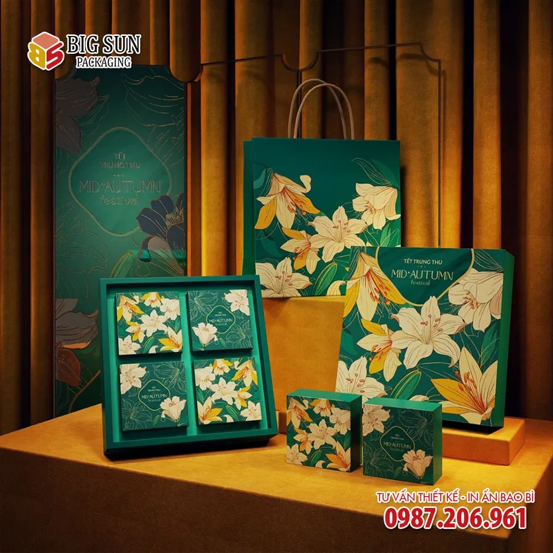 Sản phẩm in hop banh trung thu bach hop 1 — Công Ty TNHH Dịch Vụ Và Sản Xuất Bao Bì BigSun — MST 0108241201