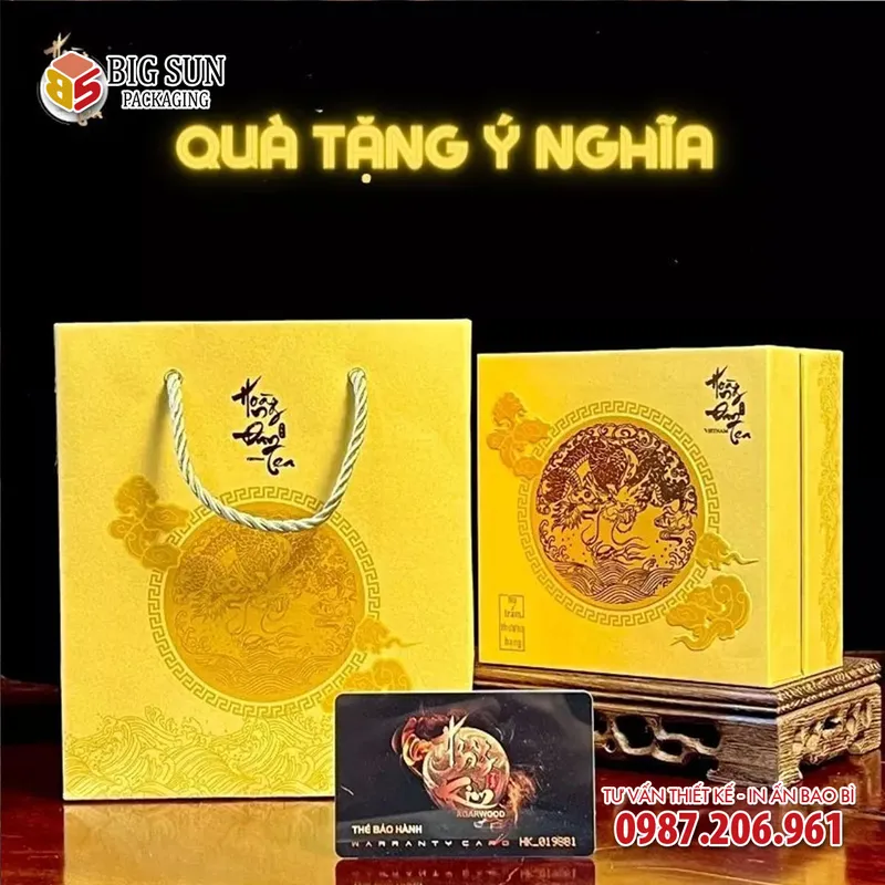 Sản phẩm in hop dung nu tram huong thuong hang Hoang Dan Tea 1 — Công Ty TNHH Dịch Vụ Và Sản Xuất Bao Bì BigSun — MST 0108241201