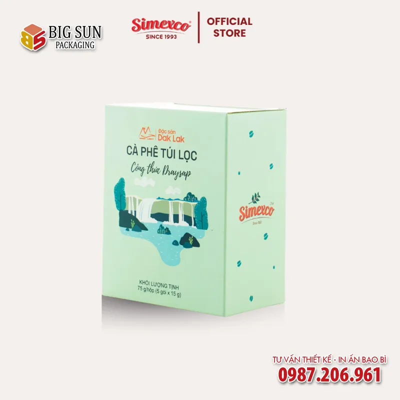 Sản phẩm in hop giay dung ca phe tui loc draysap 2 — Công Ty TNHH Dịch Vụ Và Sản Xuất Bao Bì BigSun — MST 0108241201