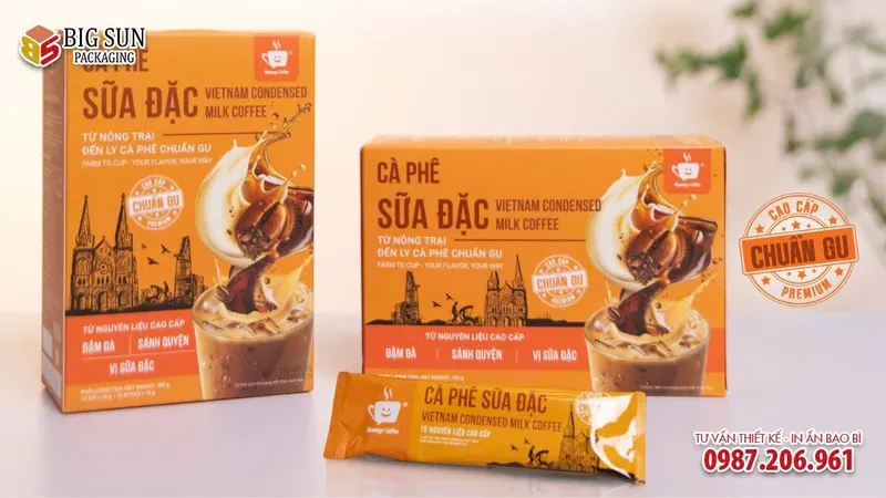 Sản phẩm IN HOP GIAY DUNG CA PHE SUA DAC _3_ — Công Ty TNHH Dịch Vụ Và Sản Xuất Bao Bì BigSun — MST 0108241201