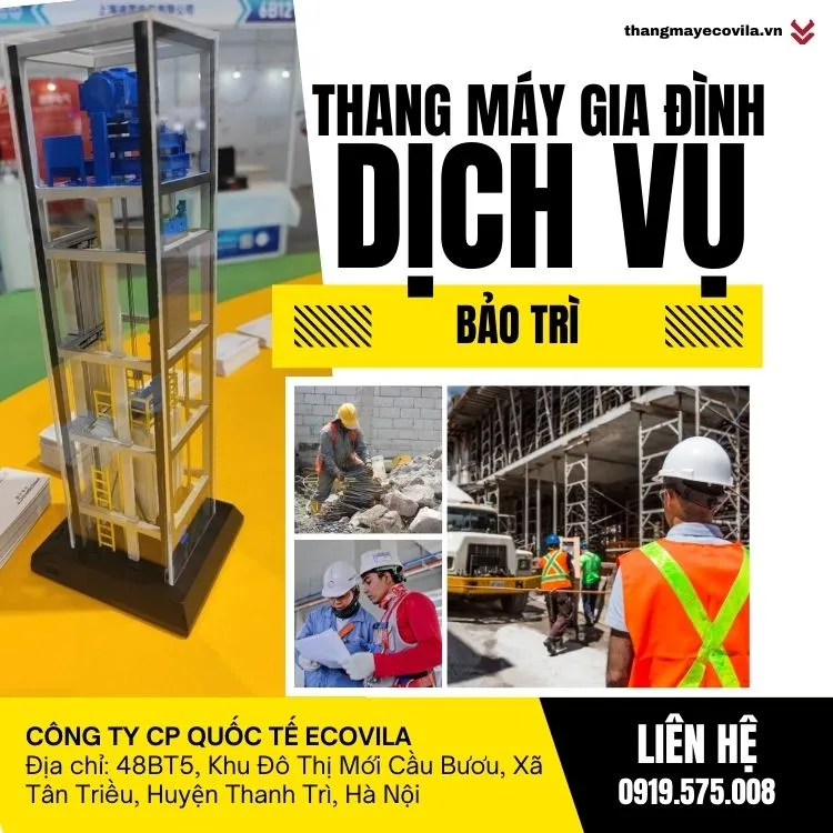 Sản phẩm Bao tri thang may — Thang Máy Ecovila - Công Ty Cổ Phần Quốc Tế Ecovila — MST 0108248013