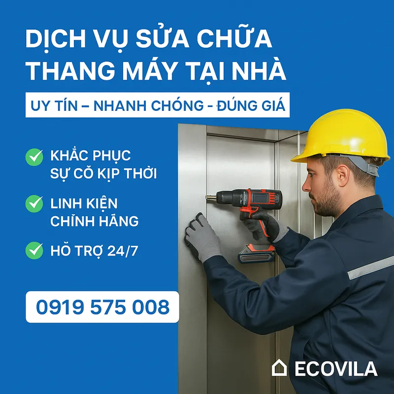 Sản phẩm dichvusuachuathangmay — Thang Máy Ecovila - Công Ty Cổ Phần Quốc Tế Ecovila — MST 0108248013