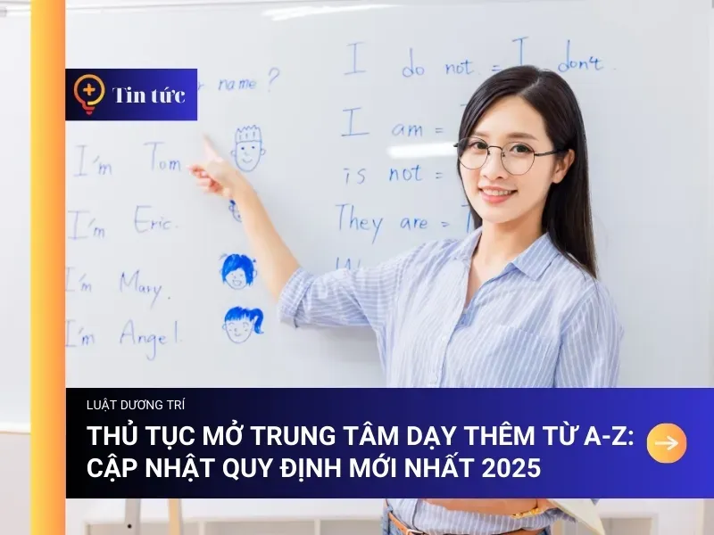 Sản phẩm thu tuc mo trung tam day them — Công Ty TNHH Tư Vấn Dương Trí — MST 0108284597