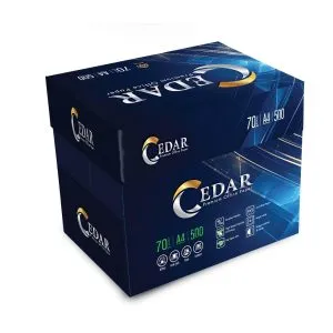 Sản phẩm Giấy CEDAR định lượng 70 gsm A4 300x300 — Công Ty TNHH Đầu Tư Và Thương Mại Tân Vượng Phát — MST 0108309442