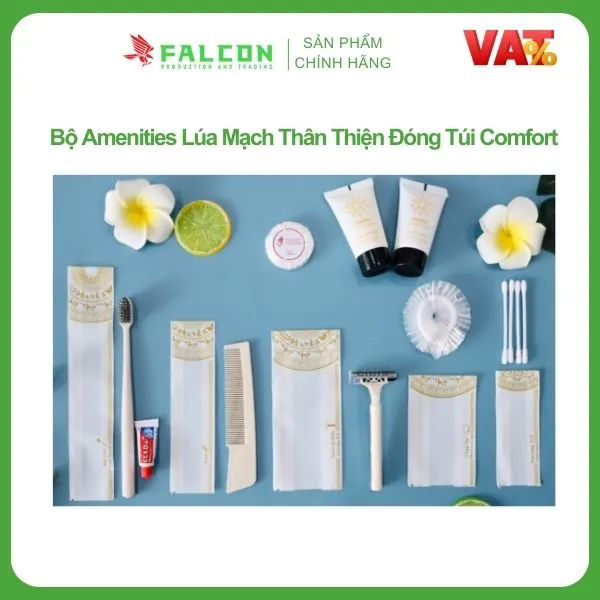 Sản phẩm Bo amenities lua mach than thien dong tui comfortnities  — Công Ty TNHH Sản Xuất Và Thương Mại Falcon — MST 0108316785