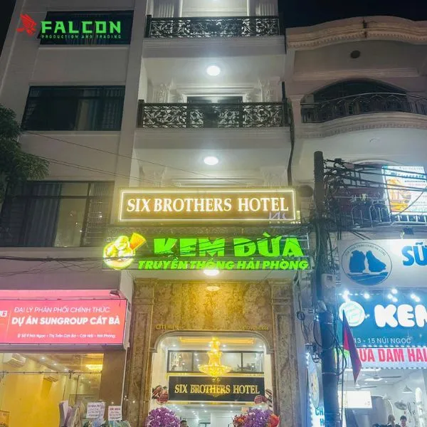 Sản phẩm du an khach san six brothers — Công Ty TNHH Sản Xuất Và Thương Mại Falcon — MST 0108316785