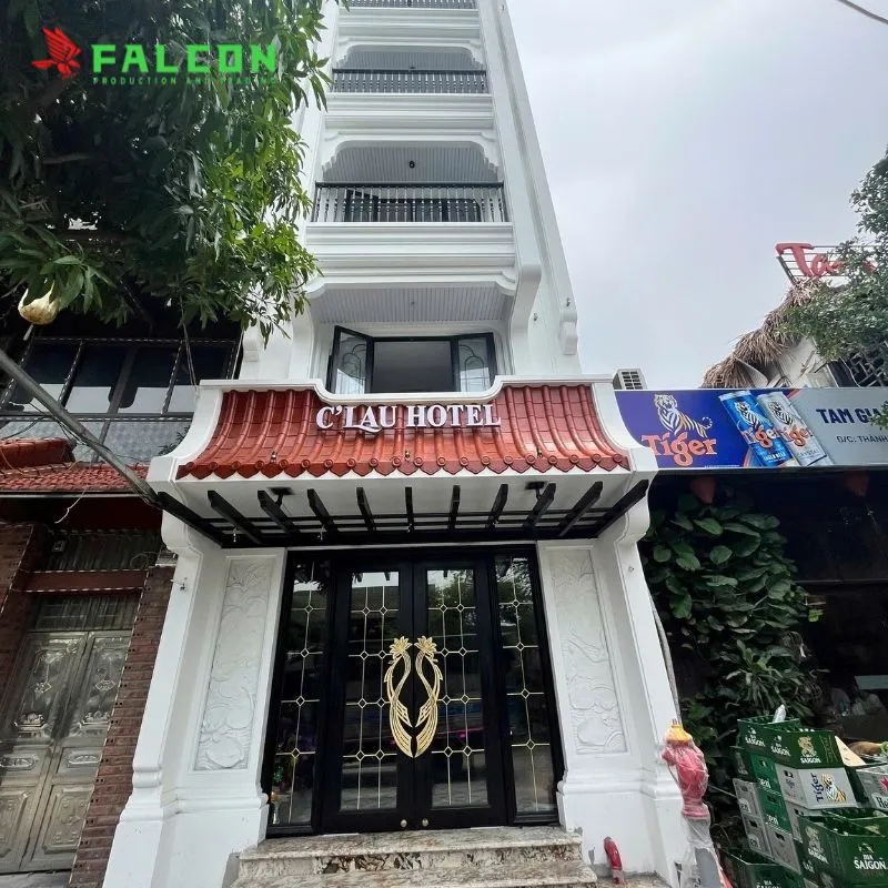 Sản phẩm du an thiet bi khach san clau hotel — Công Ty TNHH Sản Xuất Và Thương Mại Falcon — MST 0108316785