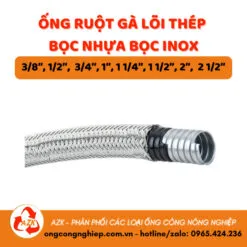Sản phẩm ong ruot ga loi thep boc nhua boc inox 247x247 — Ống Công Nghiệp AZK - Công Ty TNHH Vật Tư Công Nghiệp AZK — MST 0108326688