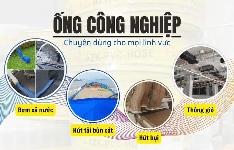 Sản phẩm ong cho moi linh vuc — Ống Công Nghiệp AZK - Công Ty TNHH Vật Tư Công Nghiệp AZK — MST 0108326688