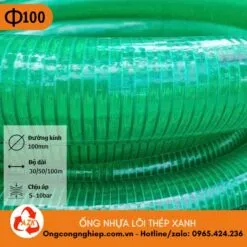 Sản phẩm ong nhua loi thep xanh phi 100 247x247 — Ống Công Nghiệp AZK - Công Ty TNHH Vật Tư Công Nghiệp AZK — MST 0108326688