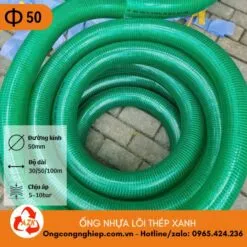 Sản phẩm ong nhua loi thep xanh phi 50 247x247 — Ống Công Nghiệp AZK - Công Ty TNHH Vật Tư Công Nghiệp AZK — MST 0108326688