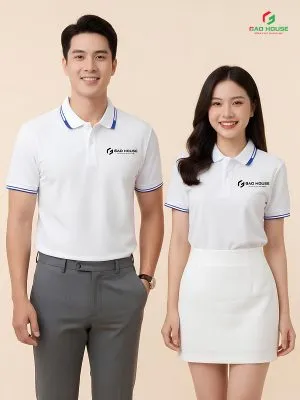 Sản phẩm dong phuc doanh nghiep mau trang phoi co det xanh 3 300x400 — Công Ty TNHH Đầu Tư Thương Mại An Nhiên — MST 0108357439