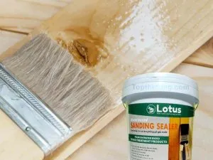 Sản phẩm Lotus sanding sealer la Son lot cho go mau trong suot goc nuoc khong pha mot thanh phan 300x225 — Công Ty TNHH Sản Xuất Và Thương Mại Trần Vũ — MST 0108370197