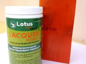 Sản phẩm son phu bong do go Son phu bong cho go nhanh va dep Lotus Acrylic lacquer 300x225 — Công Ty TNHH Sản Xuất Và Thương Mại Trần Vũ — MST 0108370197