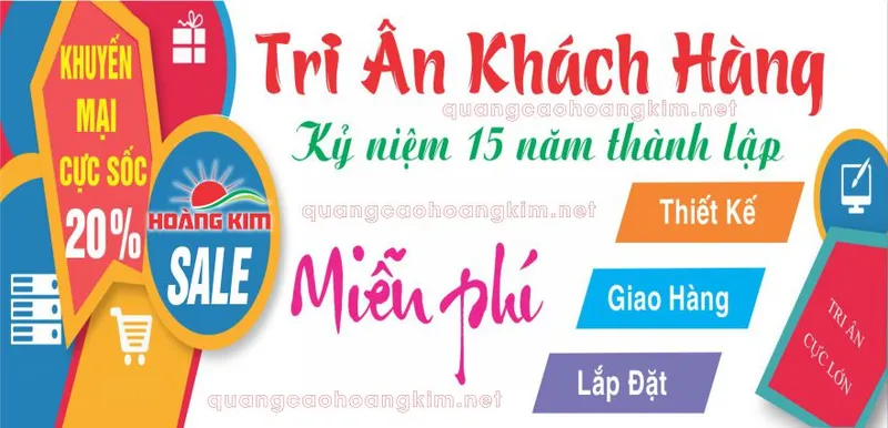 Sản phẩm baner quang cao trang chu 1 a — Quảng Cáo Hoàng Kim - Công Ty TNHH Quảng Cáo Thương Mại Và In Hoàng Kim — MST 0108383693