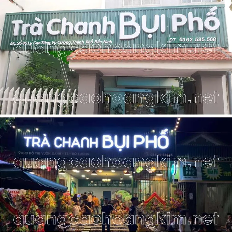 Sản phẩm bang hieu ton song quang cao 1 — Quảng Cáo Hoàng Kim - Công Ty TNHH Quảng Cáo Thương Mại Và In Hoàng Kim — MST 0108383693