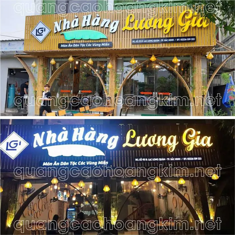 Sản phẩm bien thanh lam ton gan chu noi quang cao 1 — Quảng Cáo Hoàng Kim - Công Ty TNHH Quảng Cáo Thương Mại Và In Hoàng Kim — MST 0108383693