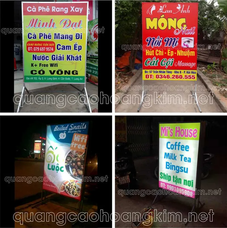 Sản phẩm bien vay bat quang cao khung sat — Quảng Cáo Hoàng Kim - Công Ty TNHH Quảng Cáo Thương Mại Và In Hoàng Kim — MST 0108383693