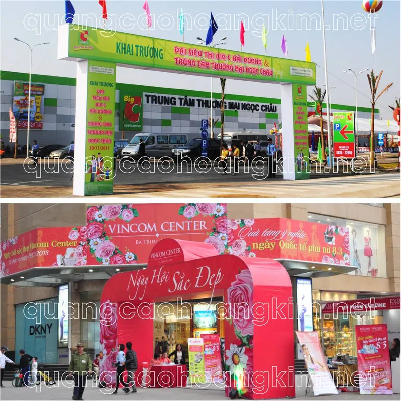 Sản phẩm cong chao su kien event bang bien bat khung sat 1 — Quảng Cáo Hoàng Kim - Công Ty TNHH Quảng Cáo Thương Mại Và In Hoàng Kim — MST 0108383693