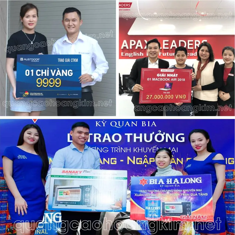 Sản phẩm bang trao giai thuong in pp can formex 1 — Quảng Cáo Hoàng Kim - Công Ty TNHH Quảng Cáo Thương Mại Và In Hoàng Kim — MST 0108383693